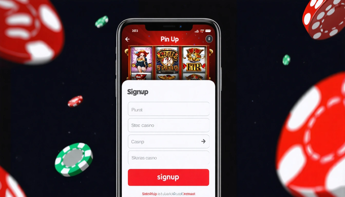 signup Pin Up